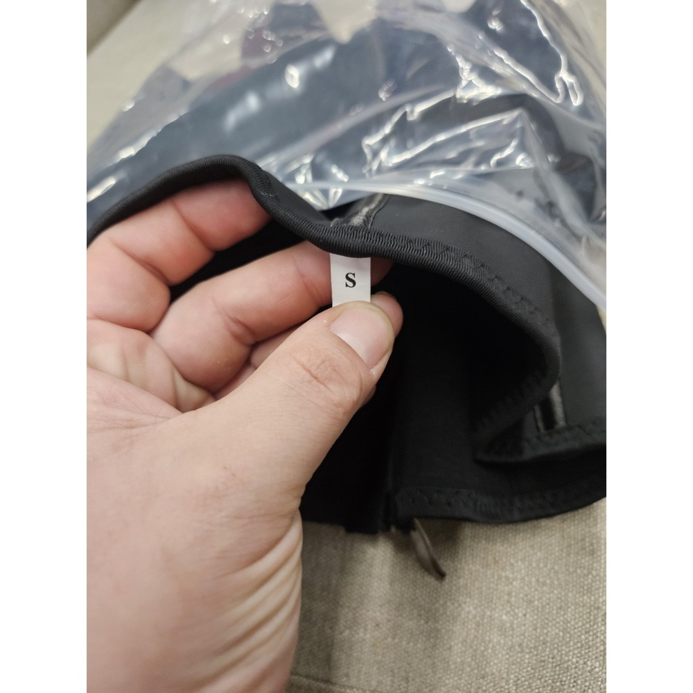 New J Sculpt Waist Trainer Shapewear Black SMALL Size Zipper Adjustable Belt - Picture 3 of 4